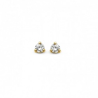 BOUCLES D'OREILLES OR ET DIAMANT