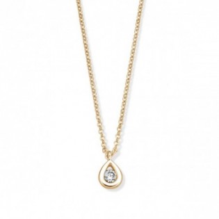 COLLIER EN OR ET DIAMANT