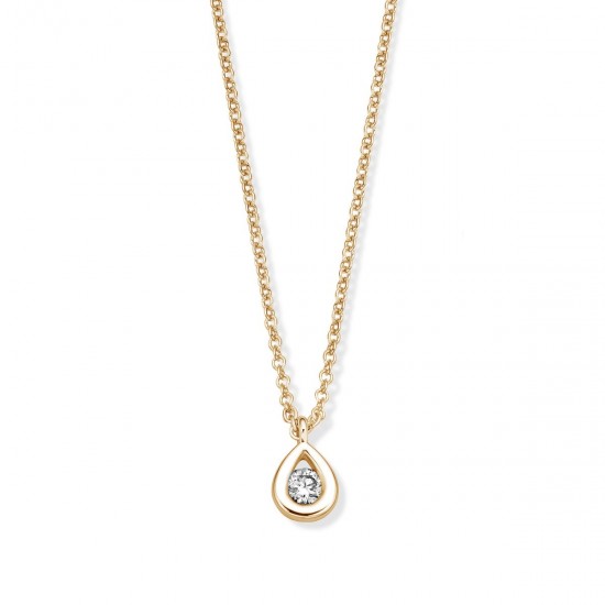 COLLIER EN OR ET DIAMANT