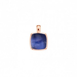 PENDENTIF SODALITE ET NACRE