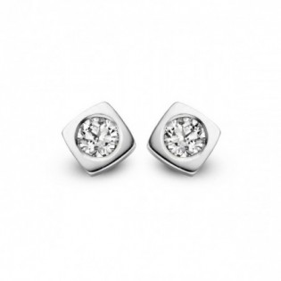 BOUCLES D'OREILLES OR ET DIAMANTS