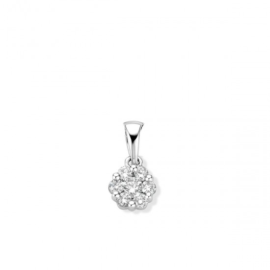 PENDENTIF OR ET DIAMANT