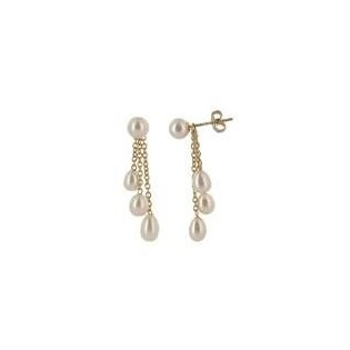 BOUCLES D'OREILLES PERLES