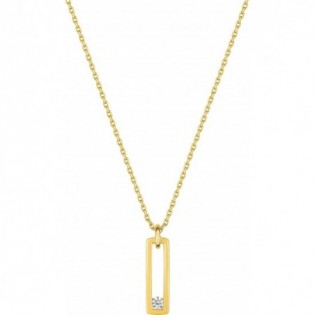 COLLIER EN OR ET DIAMANT