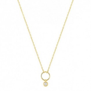 COLLIER EN OR ET DIAMANT