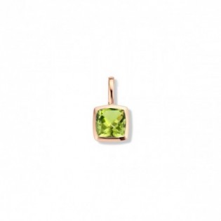 PENDENTIF EN OR ET PERIDOT