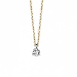 COLLIER OR ET DIAMANT