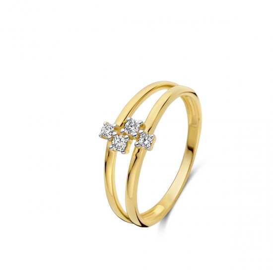 BAGUE COMPOSITION DIAMANTS