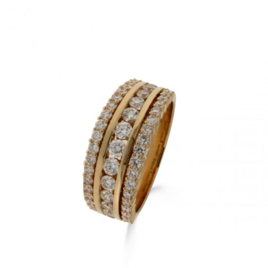 BAGUE COMPOSITION DIAMANTS