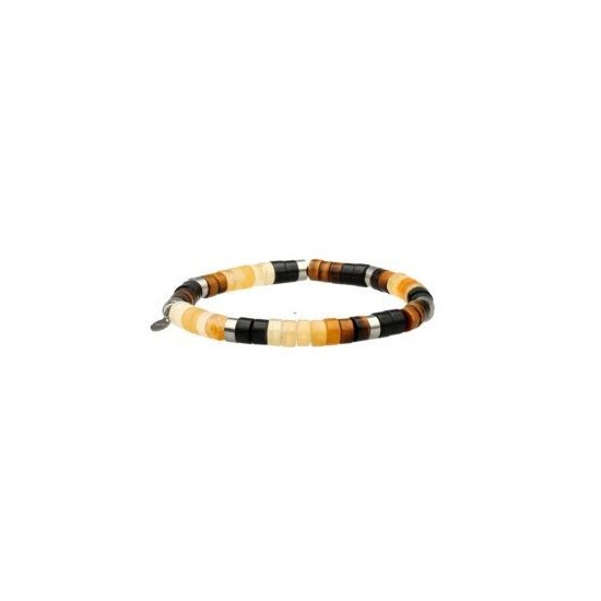 BRACELET OEIL DE TIGRE AVENTURINE ET AGATE