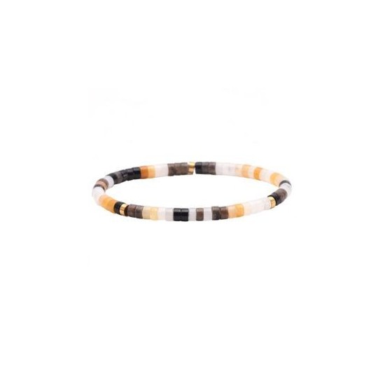 BRACELET JASPE AVENTURINE ET AGATE