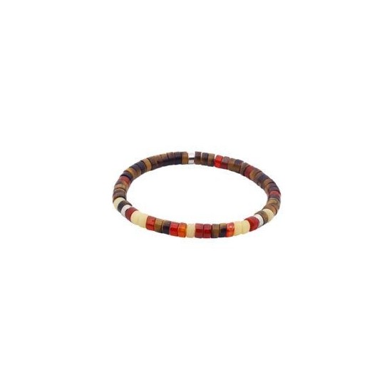 BRACELET OEIL DE TIGRE JASPE ET AGATE