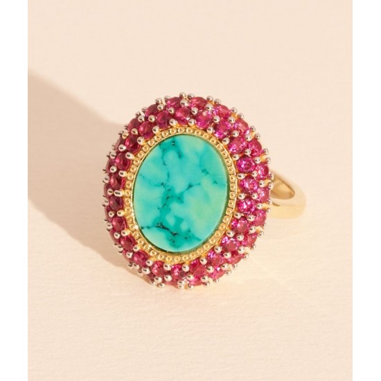 BAGUE BE MAAD TURQUOISE