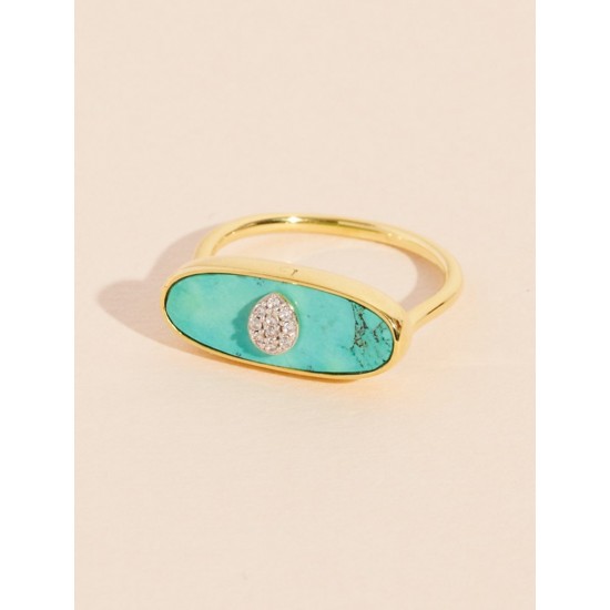 BAGUE BE MAAD TURQUOISE