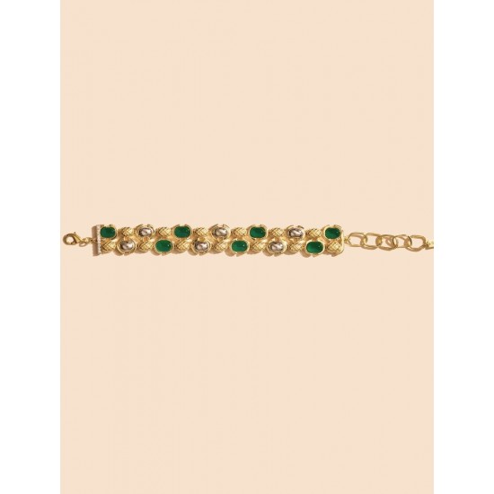 BRACELET BE MAAD ONYX VERT