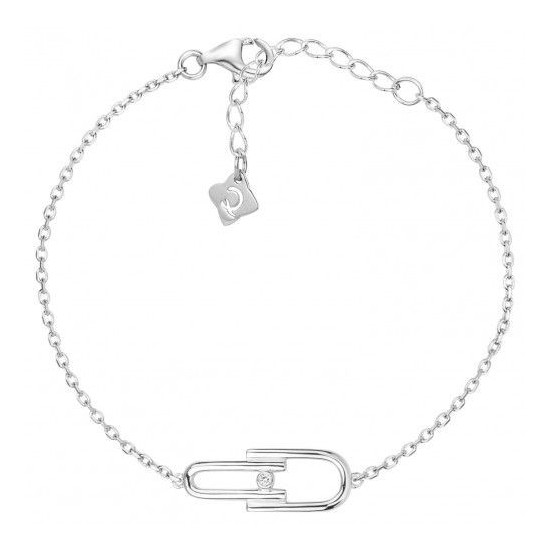 BRACELET EN ARGENT ET DIAMANT LA GARCONNE