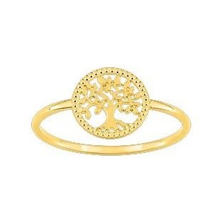 BAGUE OR JAUNE