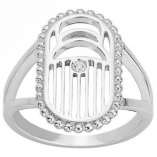 BAGUE ARGENT