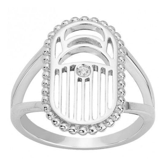 BAGUE ARGENT