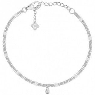 BRACELET EN ARGENT ET DIAMANT