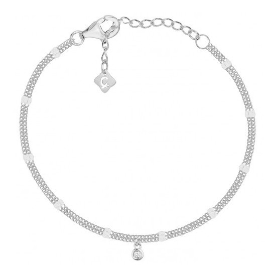 BRACELET EN ARGENT ET DIAMANT